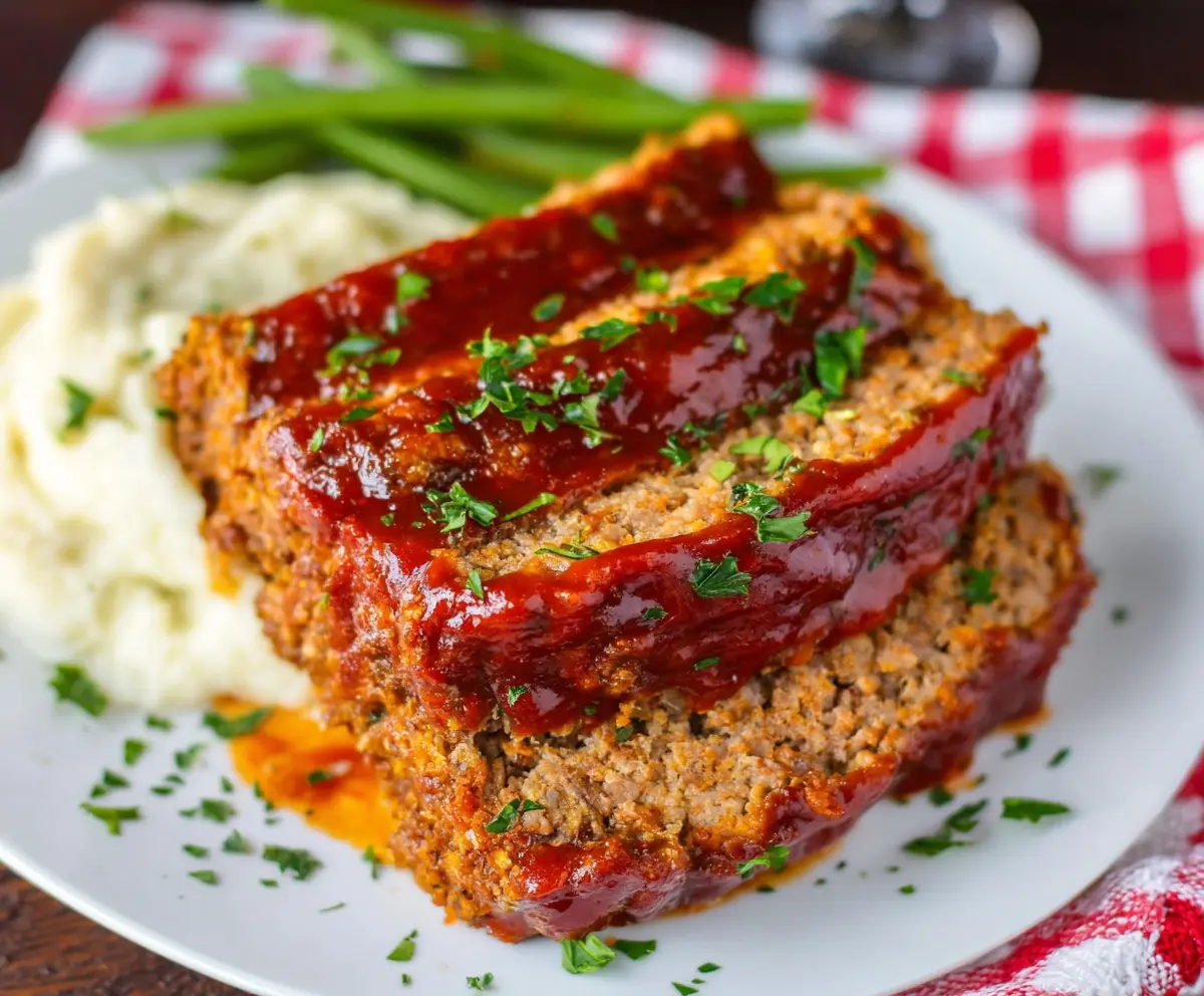 Crockpot Sloppy Joe Meatloaf