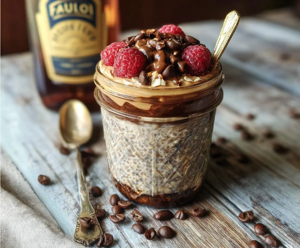 “Faux Joe” Coffee Overnight Oats