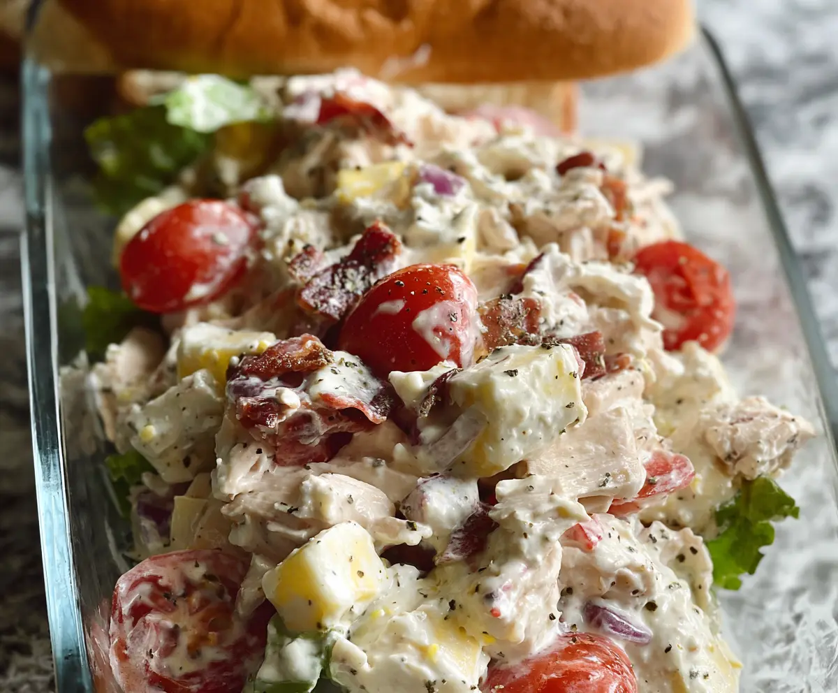 Italian Grinder Chicken Salad