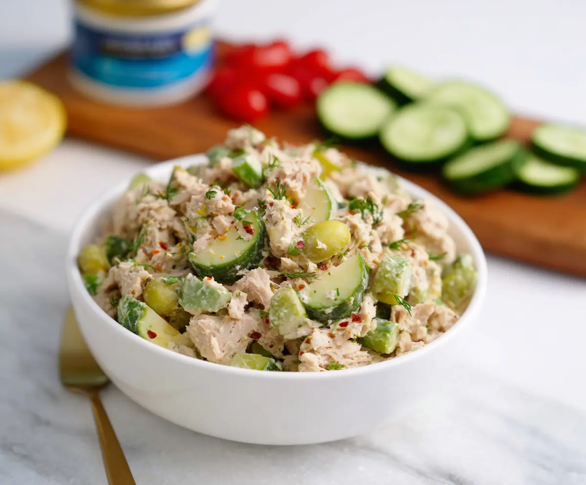Protein Pickle Tuna Salad Recipe
