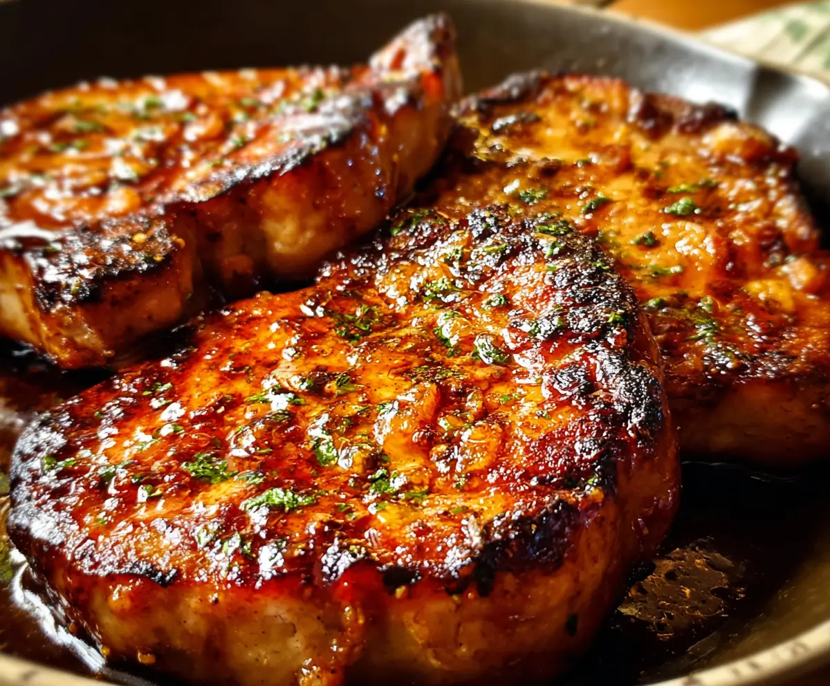 Best Honey Garlic Pork Chops