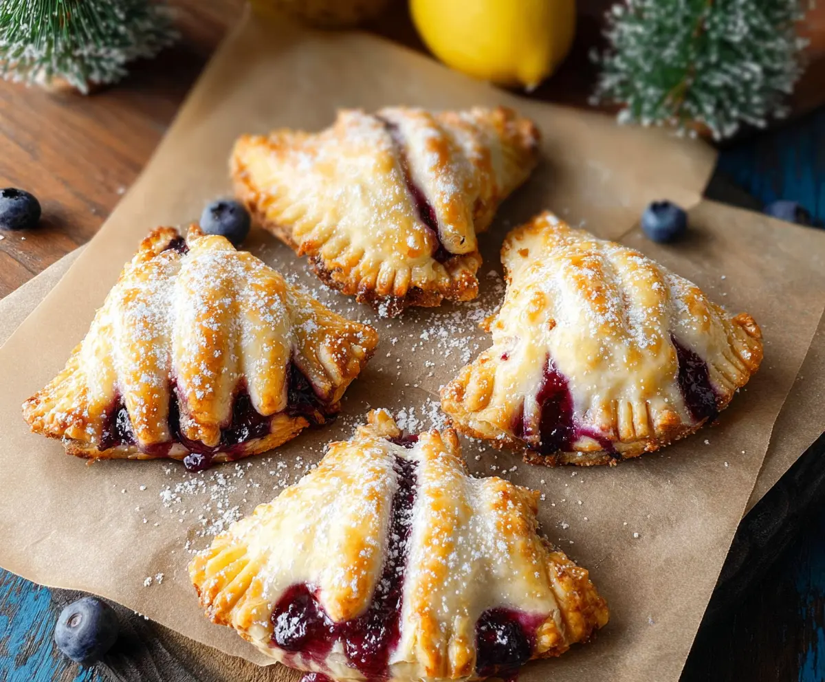 Blueberry Hand Pies