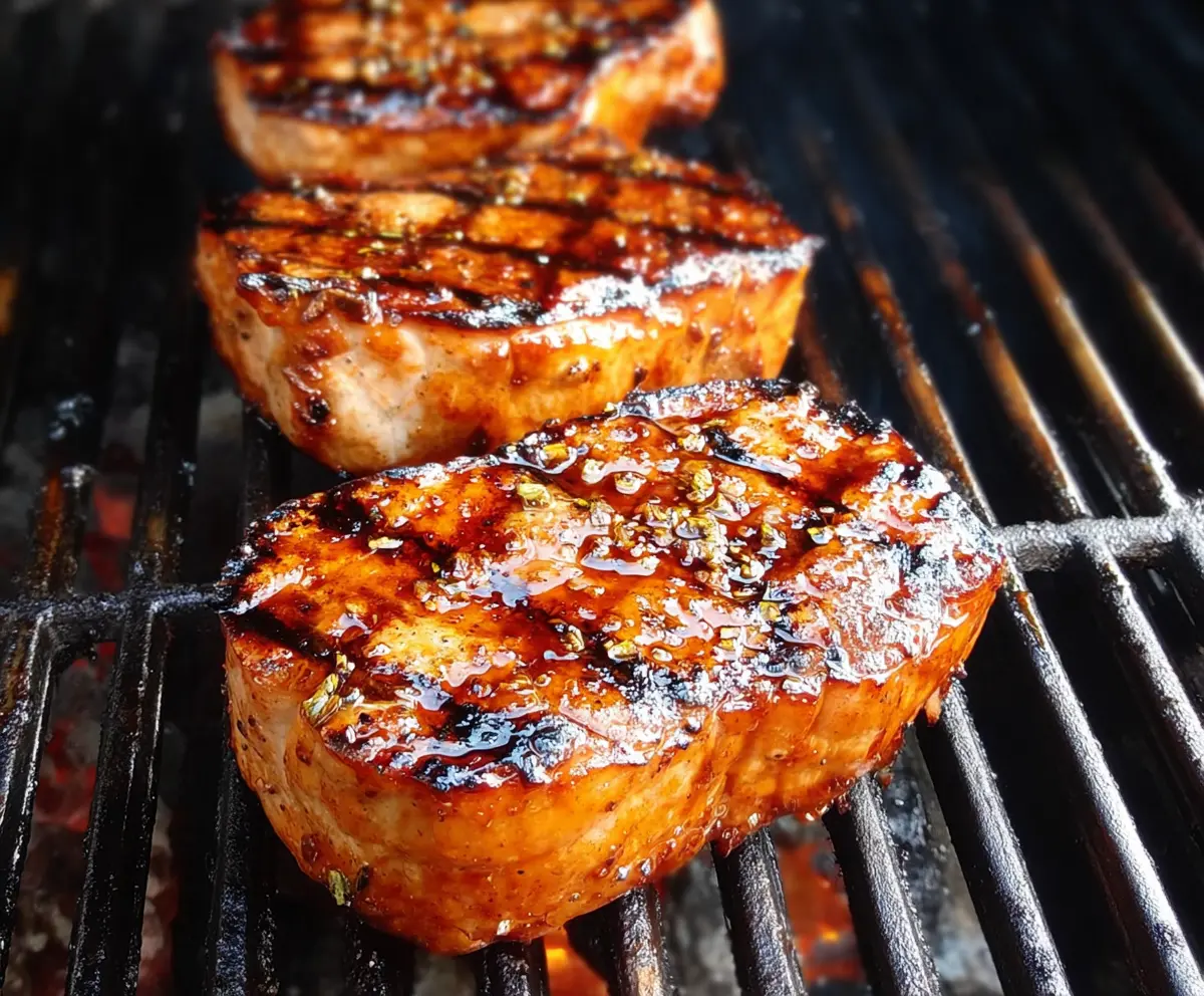 Grilled Pork Loin Chops