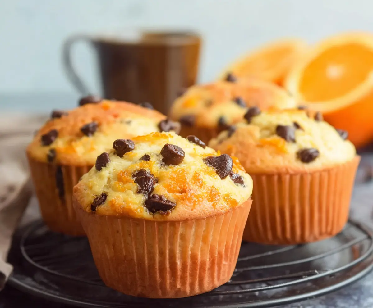 Orange Chocolate Chip Muffins