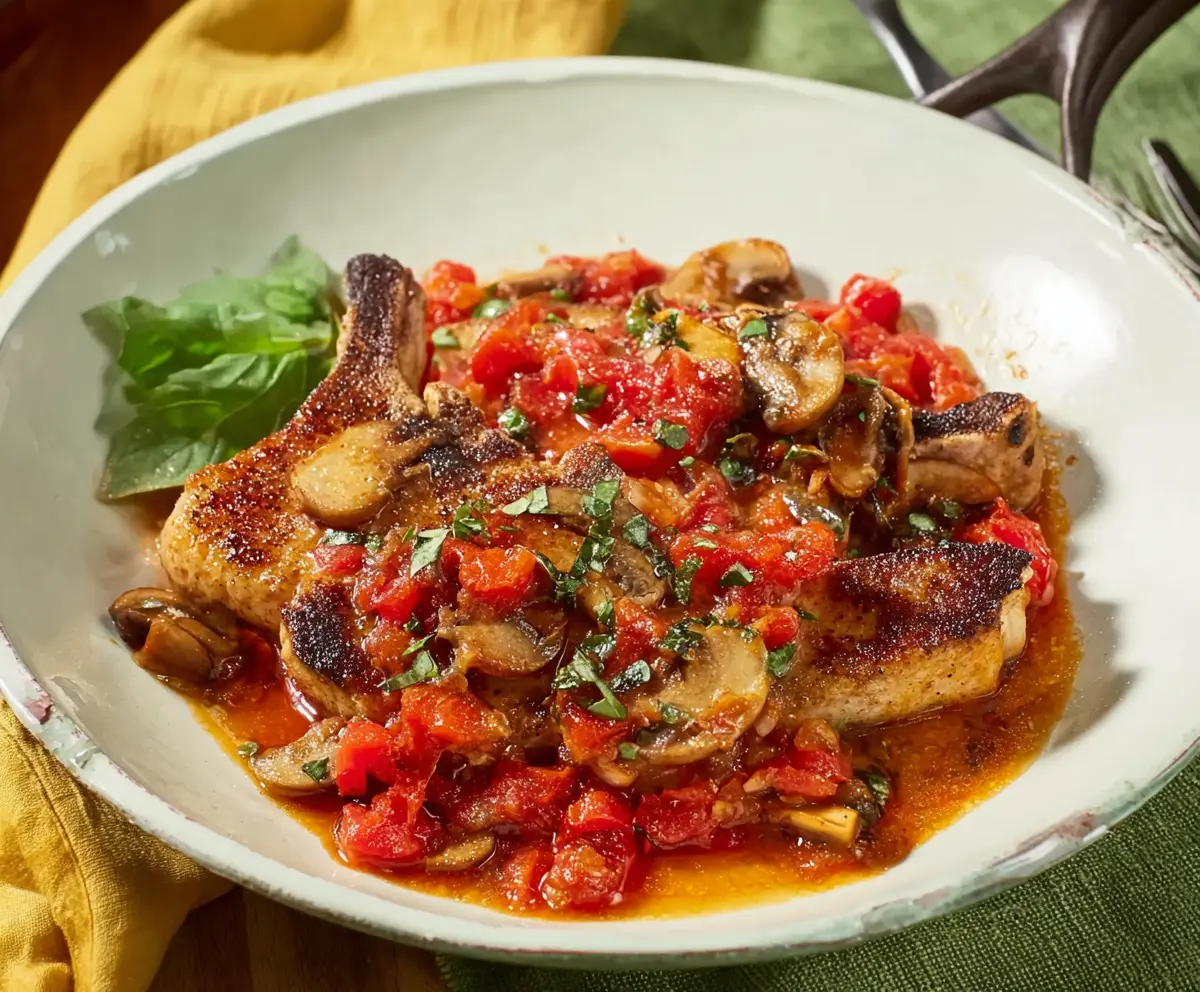 Pork Chops Italiano