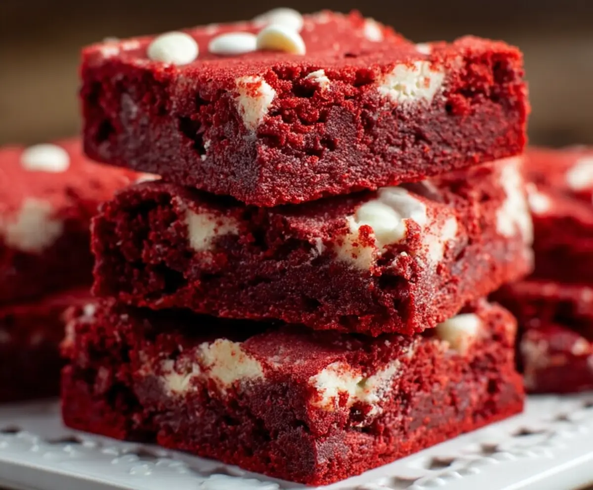 Red Velvet Brownies