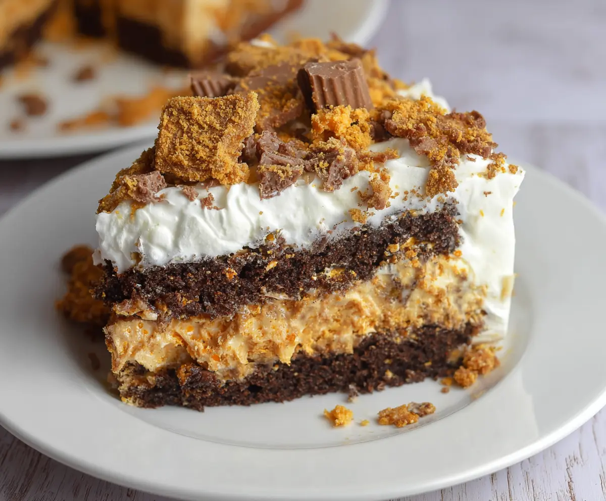  This Butterfinger Cake is OMG Delicious!