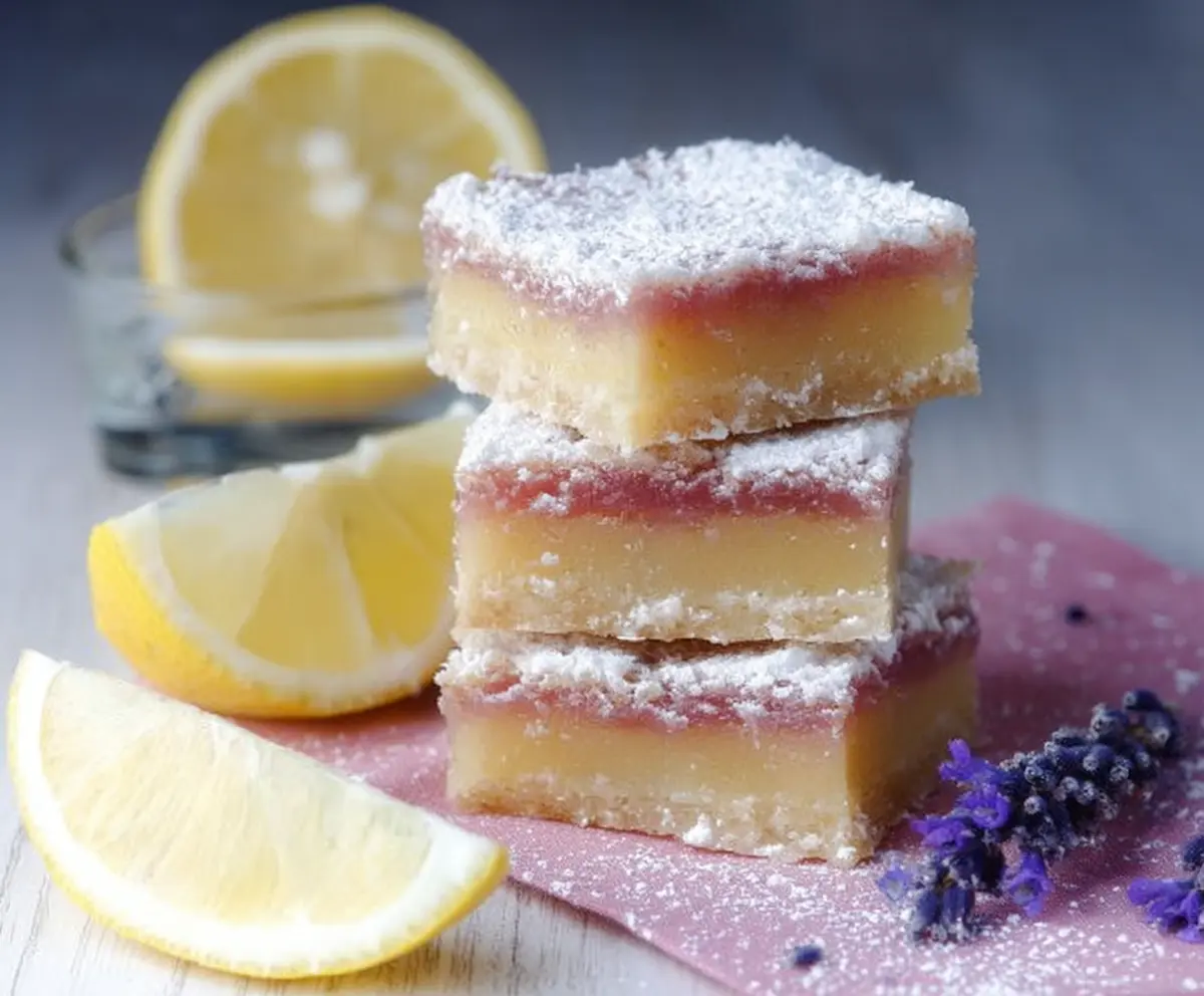 Lavender Lemon Bars Recipe