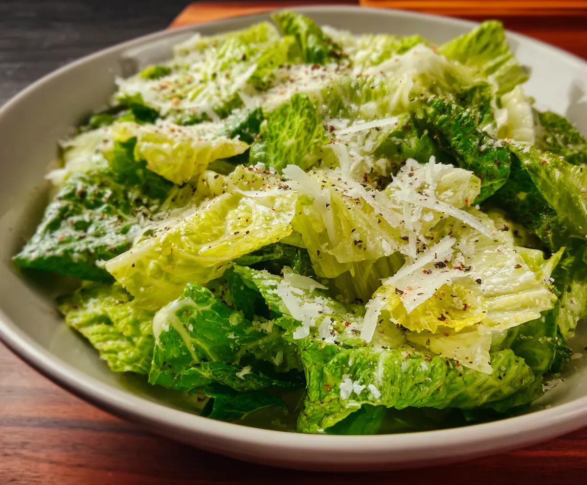 Nana's Crunchy Lemon Parmesan Salad