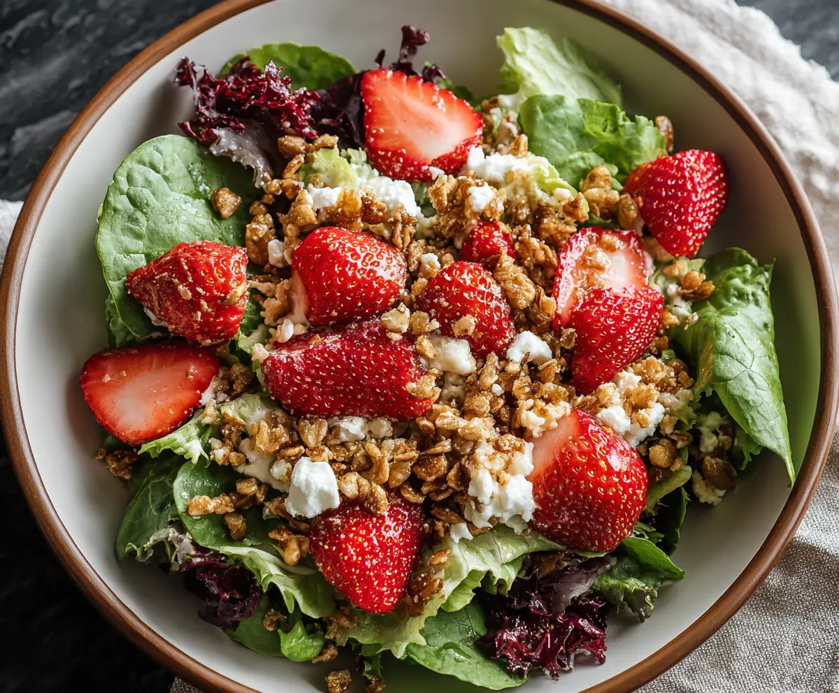 Strawberry Crunch Salad