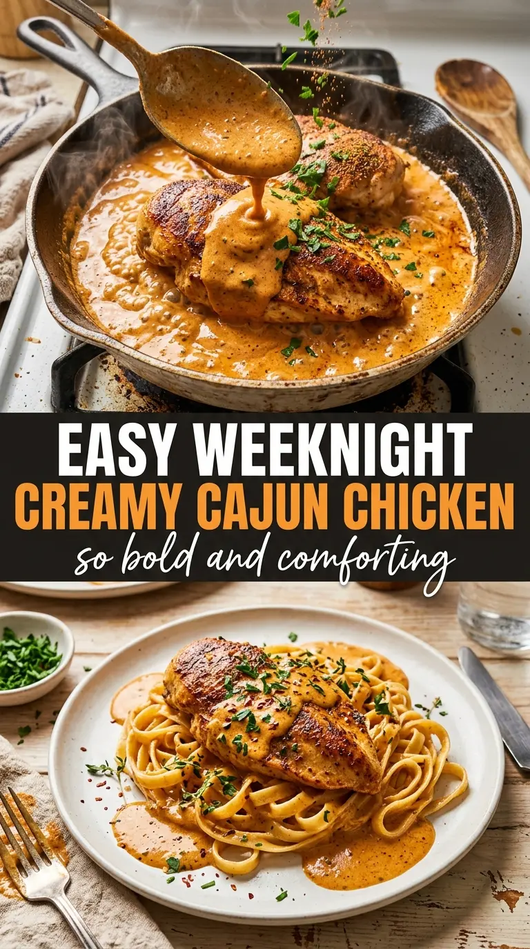 Creamy Cajun Chicken
