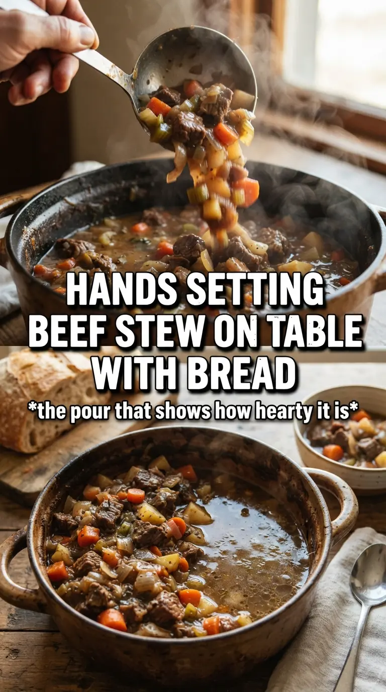 Beef Stew hearty savory deep-broth